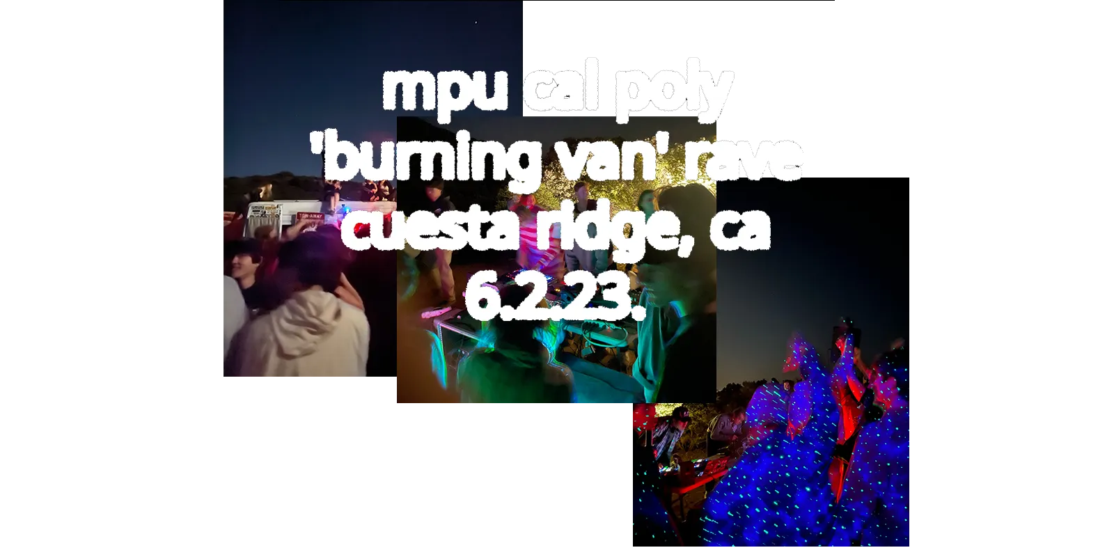 burning van